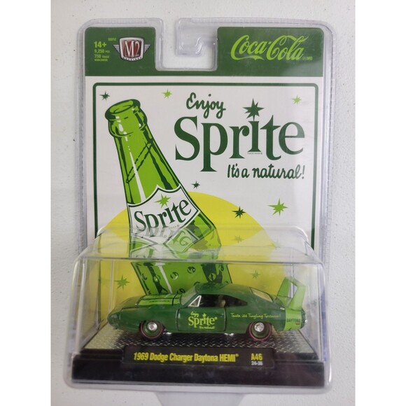 M2 Machines Chase 1969 Dodge Charger Daytona HEMI A46 NIB 1/9250 Sprite - Picture 1 of 10